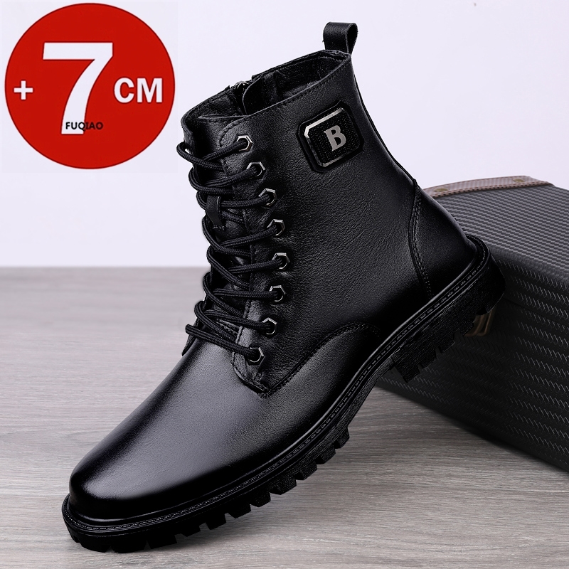 Men'S Shoes Cole Haan - Herren-Elevator-Stiefel aus echtem Leder, Winter, warm