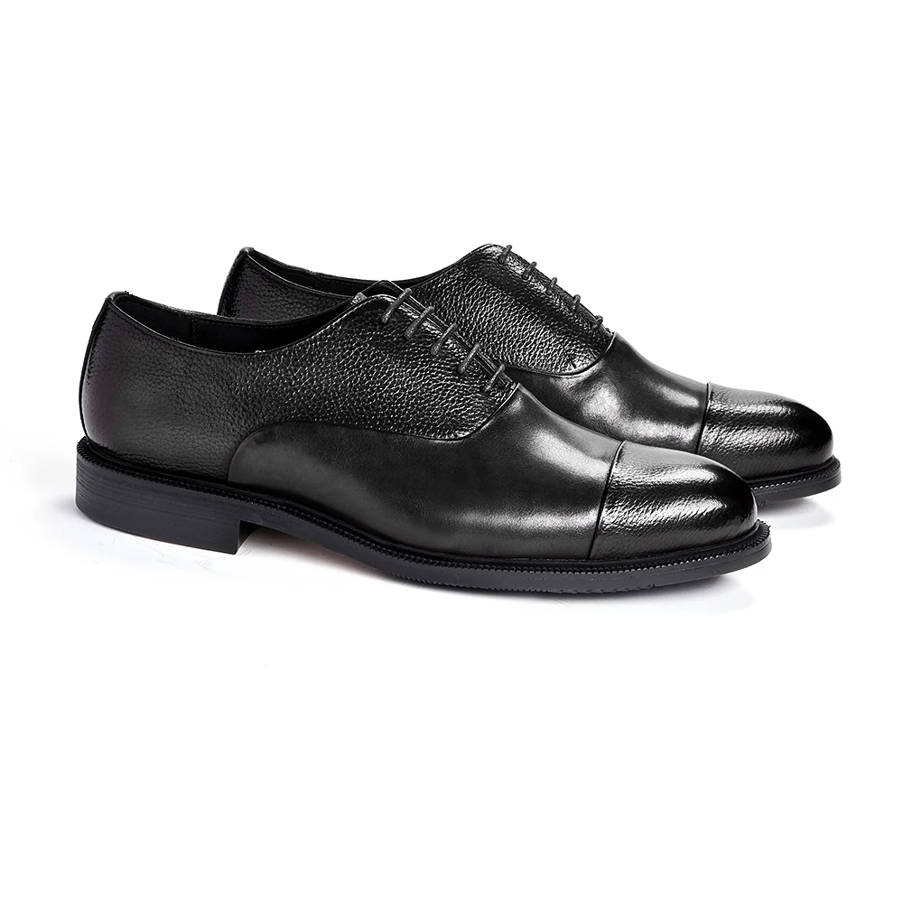 Men Shoes Size 11 - 2025, handgefertigte Oxford-Kleiderschuhe aus echtem Rindsleder