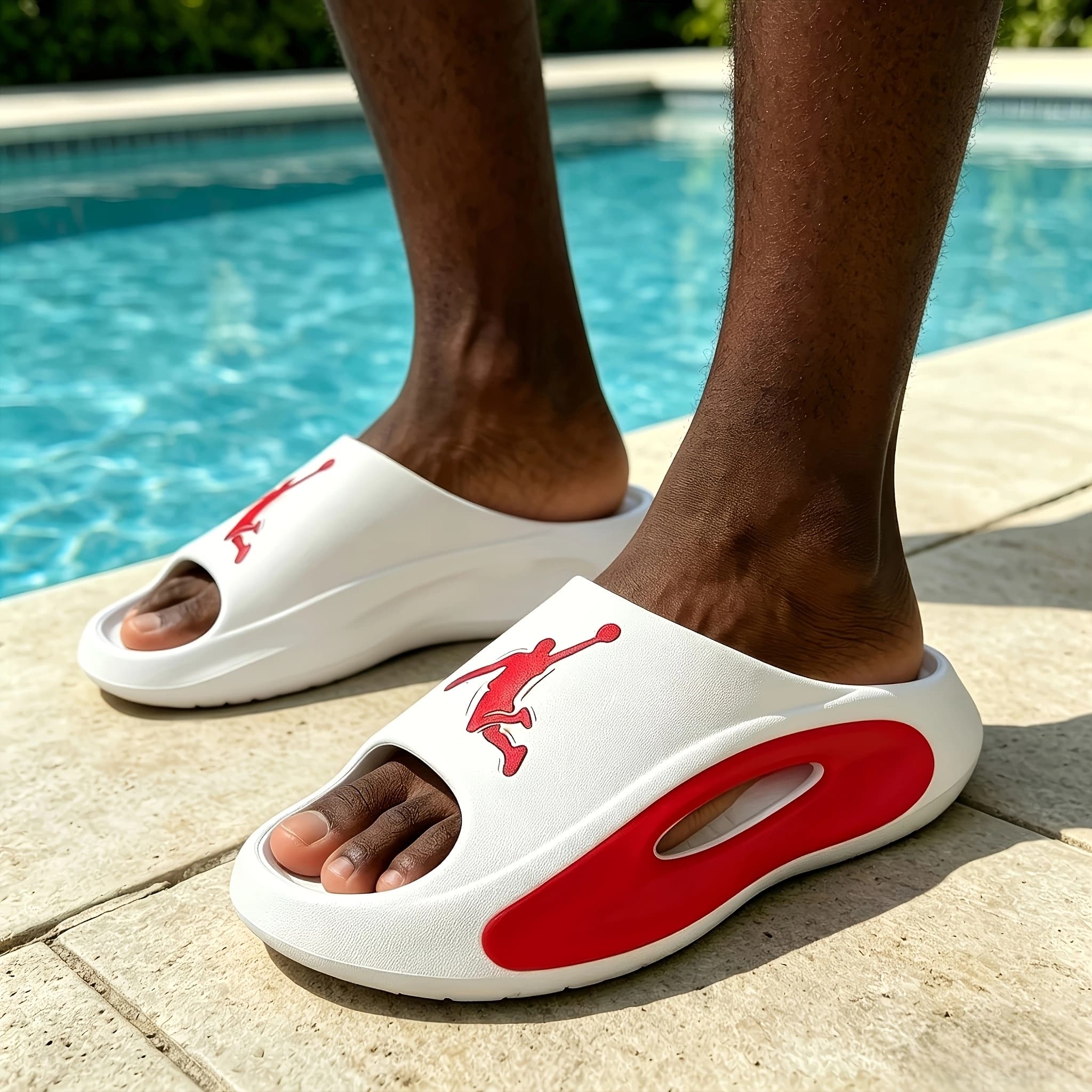 Sandal Sport Outdoor - Herren Sportliche Schlupfsandalen aus EVA, einteiliger