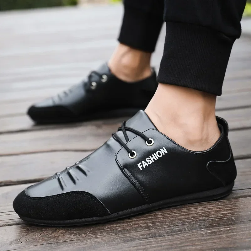 Flache Männer Schuhe Freizeit  – Men'S Shoes Green And White Bewertung und Preis