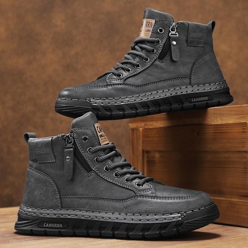 Herren Leder High-Top Stiefele – Men'S Shoes Dq Bewertung und Preis
