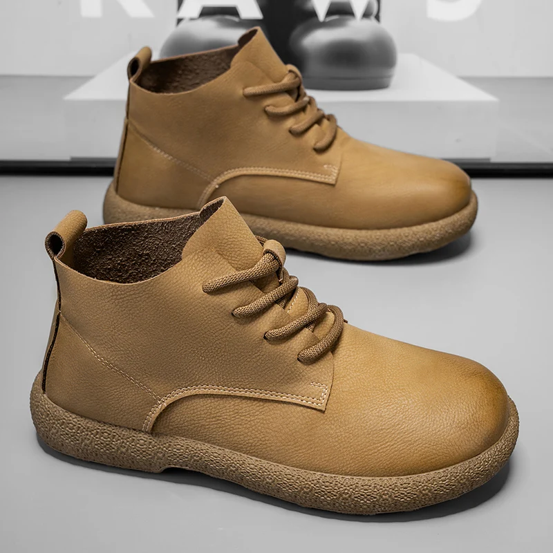 Herren-Stiefeletten, braune ku – Men'S Shoes Dq Bewertung und Preis