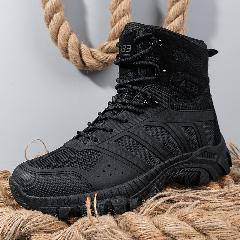Männer Taktische Stiefel Lace  – Men'S Shoes Zipper Bewertung und Preis