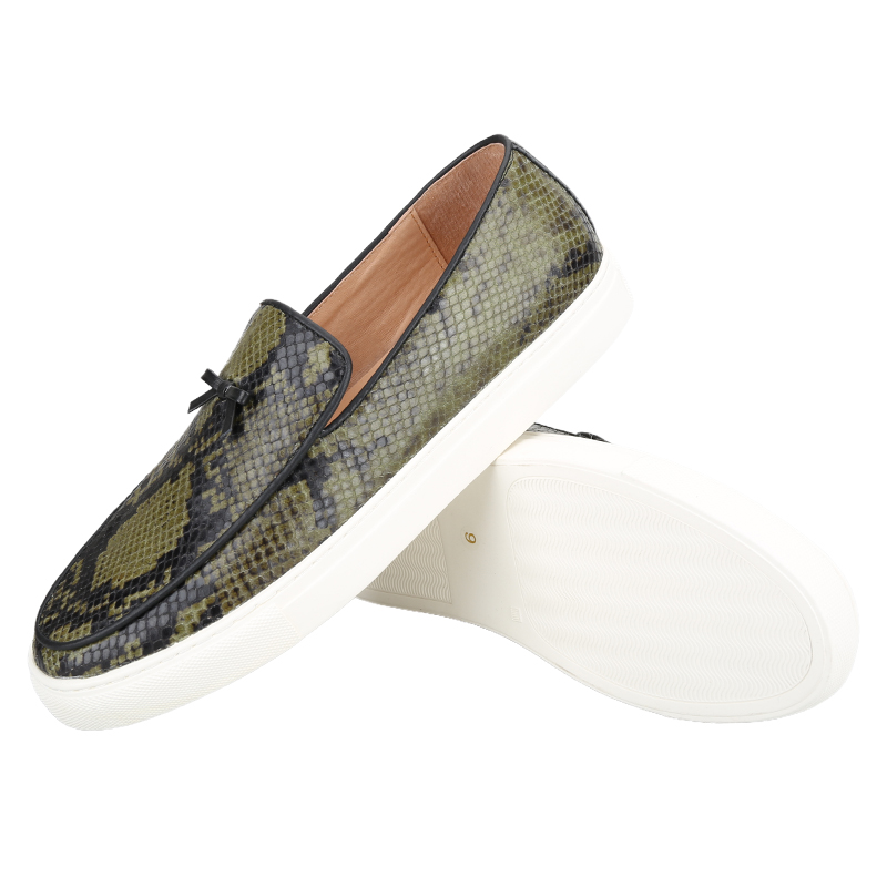 Piergitar Herren-Sneaker aus K – Men'S Shoes Green And White Bewertung und Preis