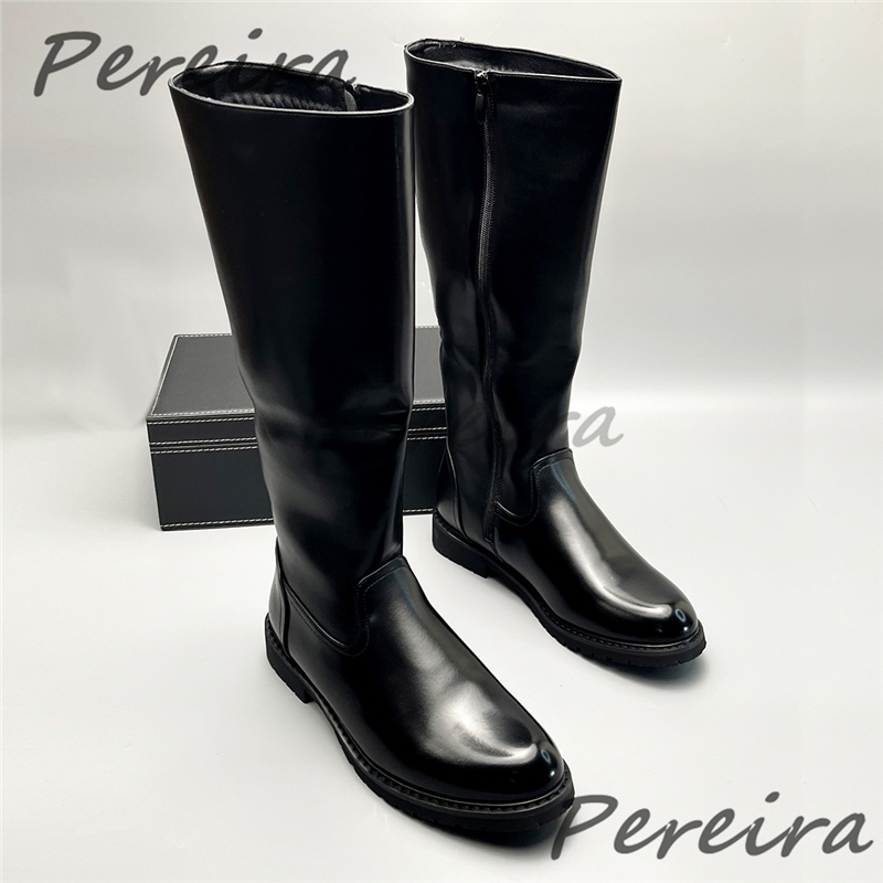 Herbst Winter Warme männer Kni – Men'S Shoes Zipper Bewertung und Preis