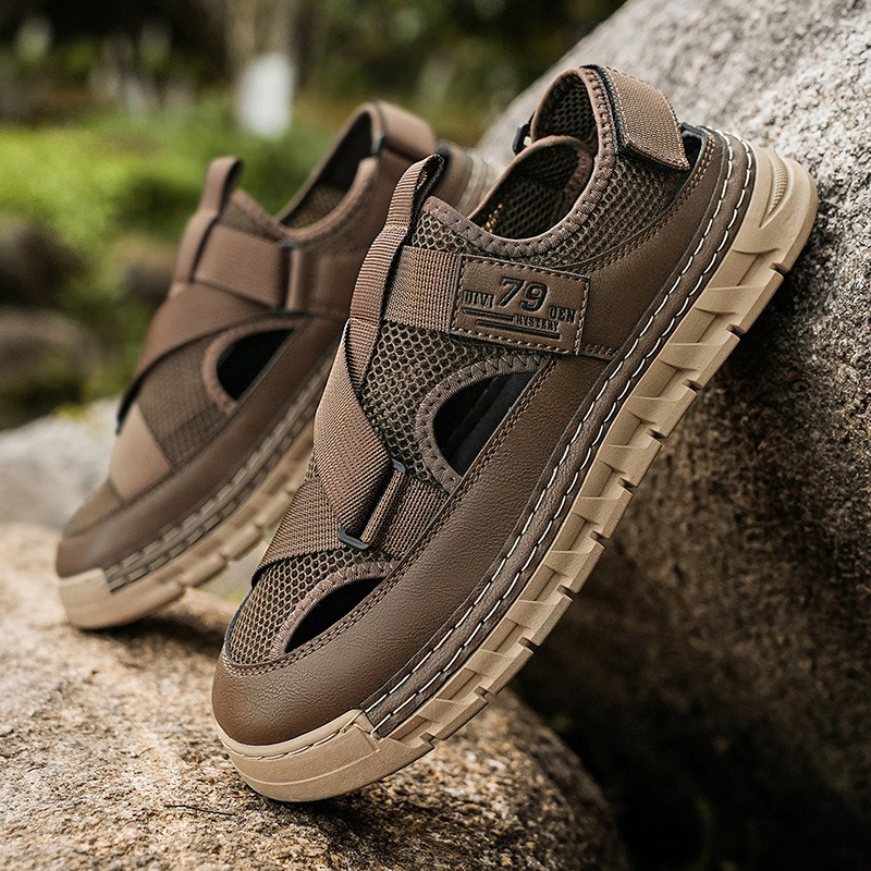 Herren-Sandalen, Sommer-Mesh-S – Sandal Sport Outdoor Bewertung und Preis