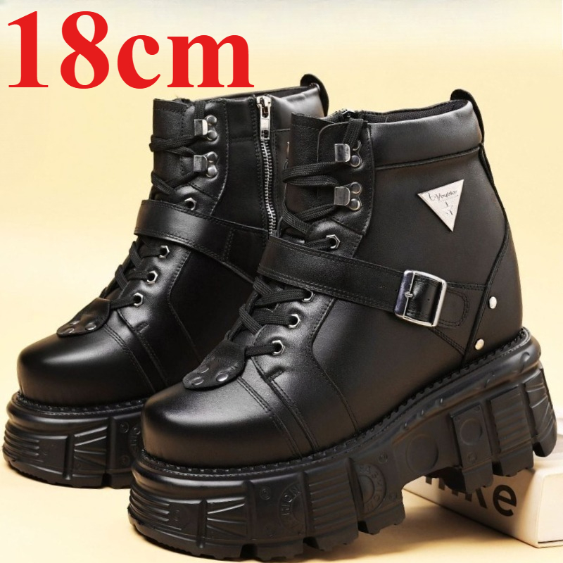 Echte Leder-Motorradstiefel fü – Men'S Shoes Dq Bewertung und Preis