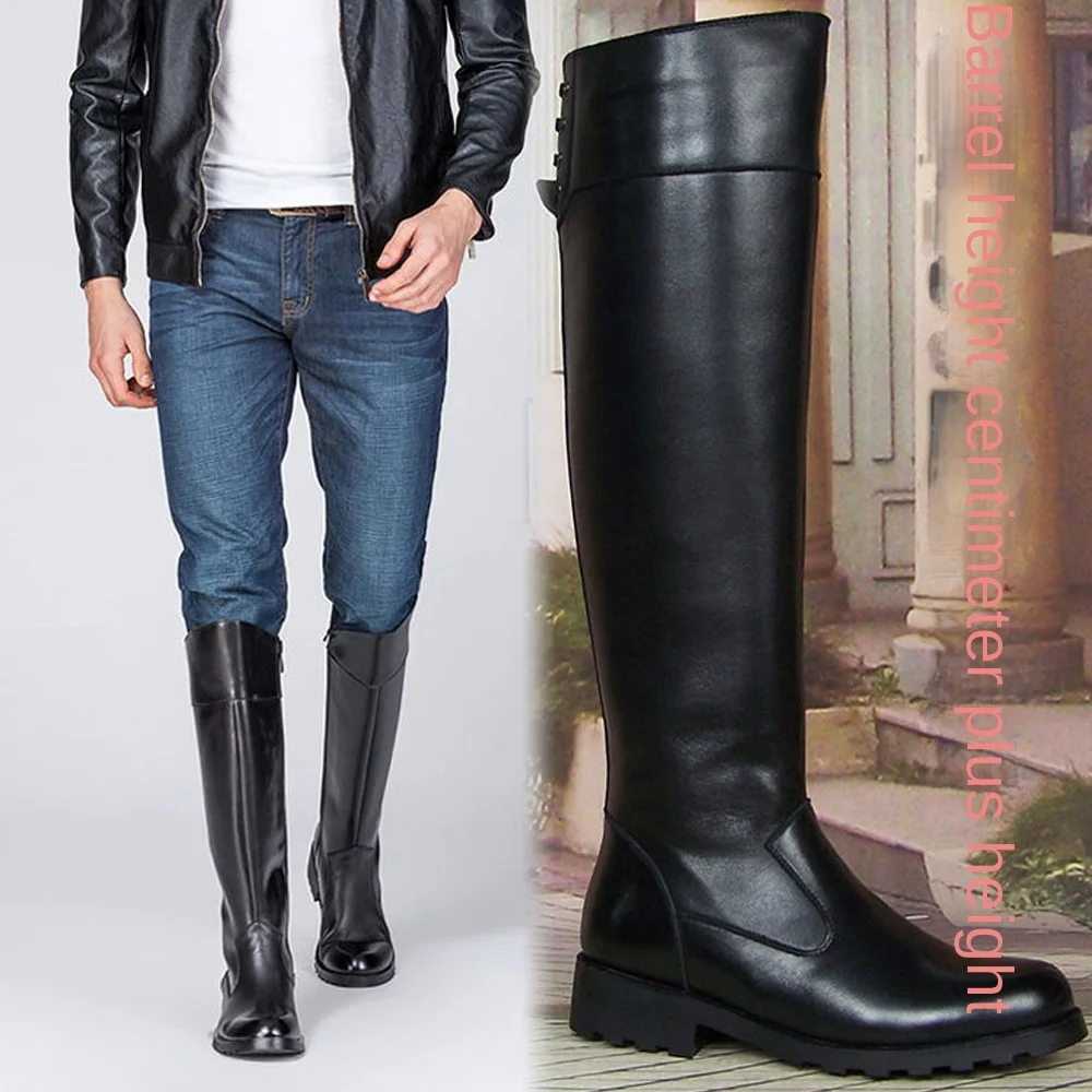 Modische Herren-Reitstiefel au – Men'S Shoes Zipper Bewertung und Preis