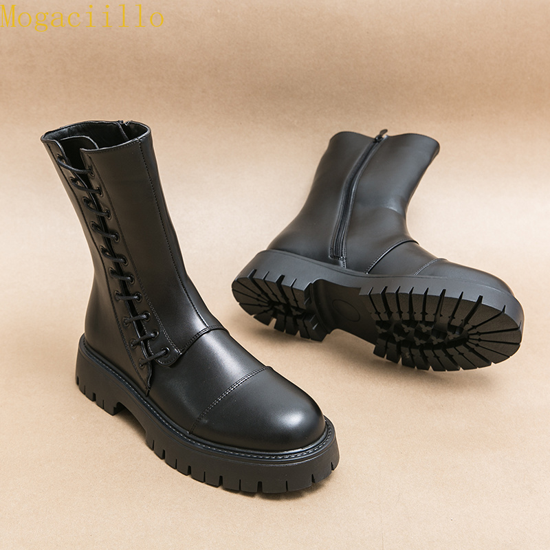 Trendige Marken-Arbeitsstiefel – Men'S Shoes Zipper Bewertung und Preis